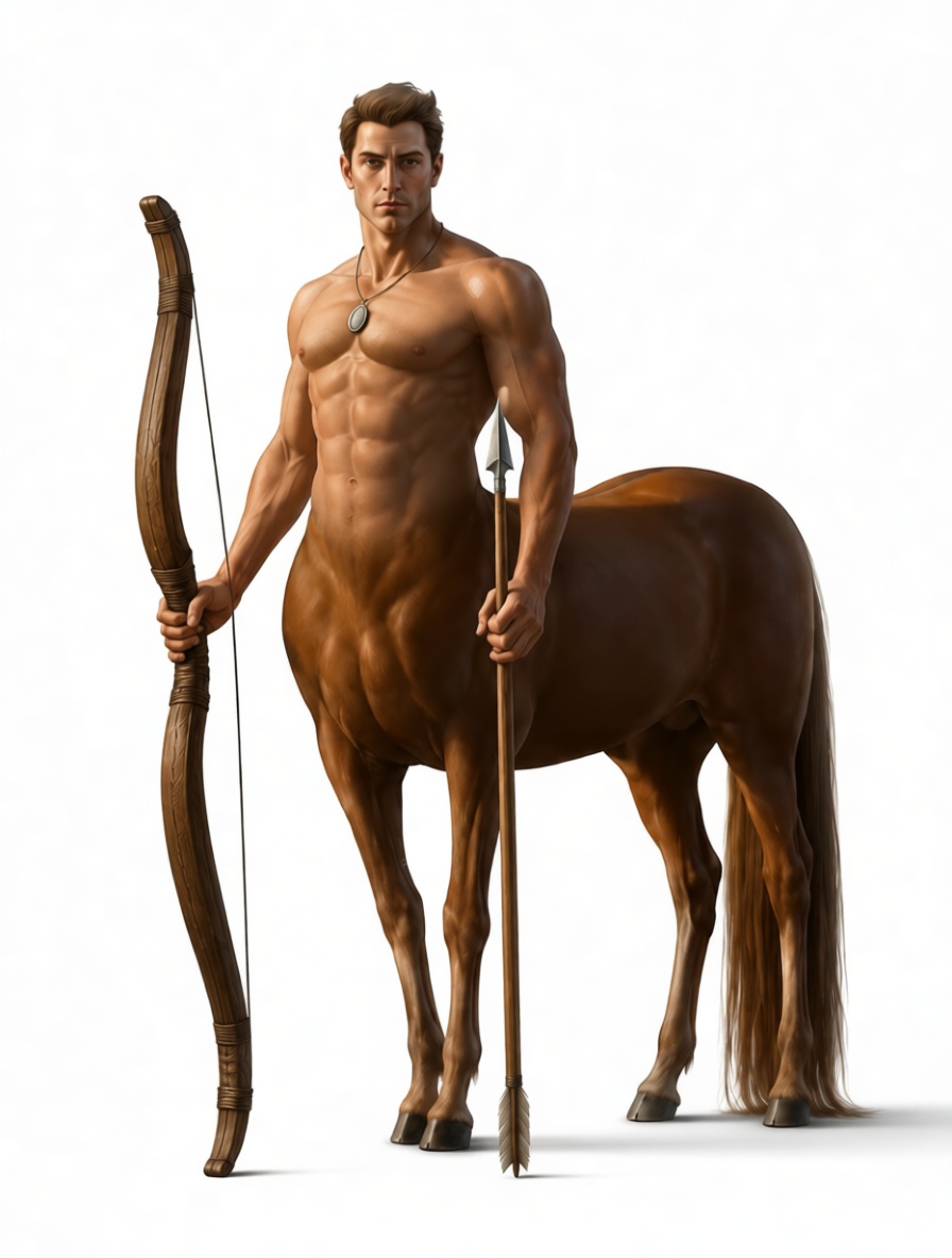 Centaur Archer Figurine free 3D printable STL