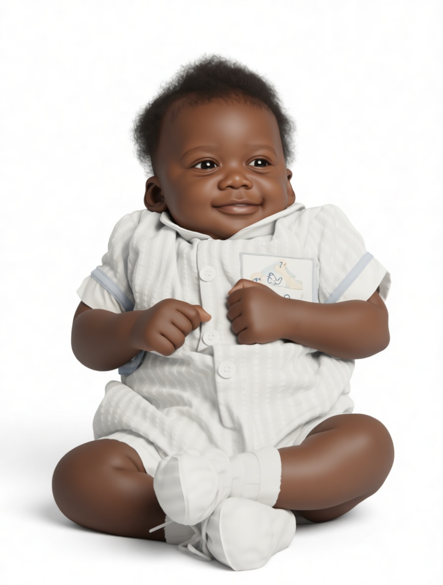 Smiling Baby Figurine free 3D printable STL