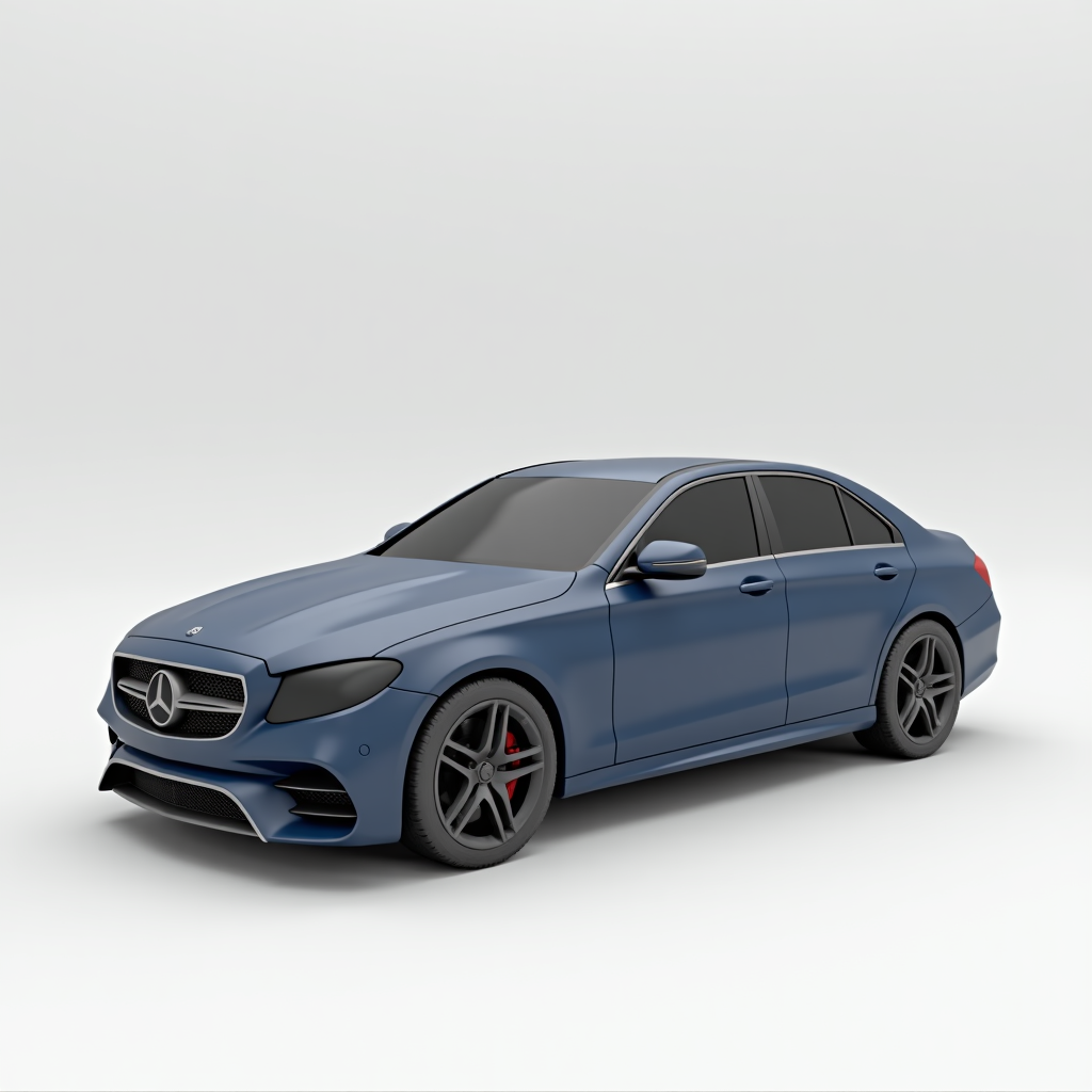2014 W205 Mercedes Blue free 3D printable STL