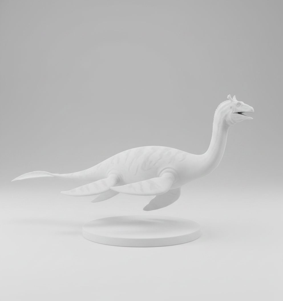 Elasmosaurus Figurine free 3D printable STL