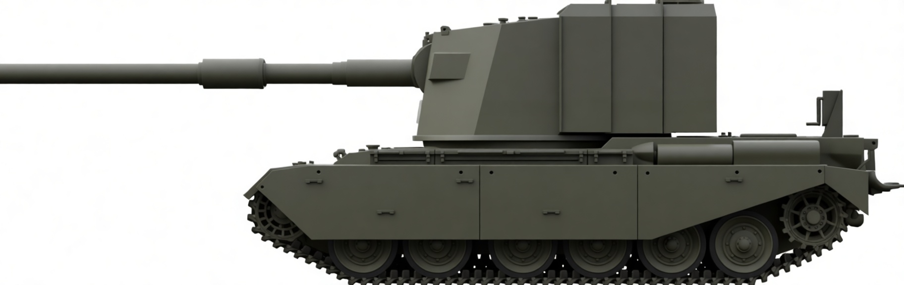 FV4005 Stage 2 Tank Model free 3D printable STL