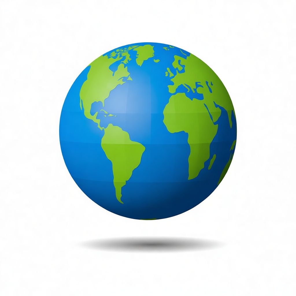 Earth Globe Model free 3D printable STL