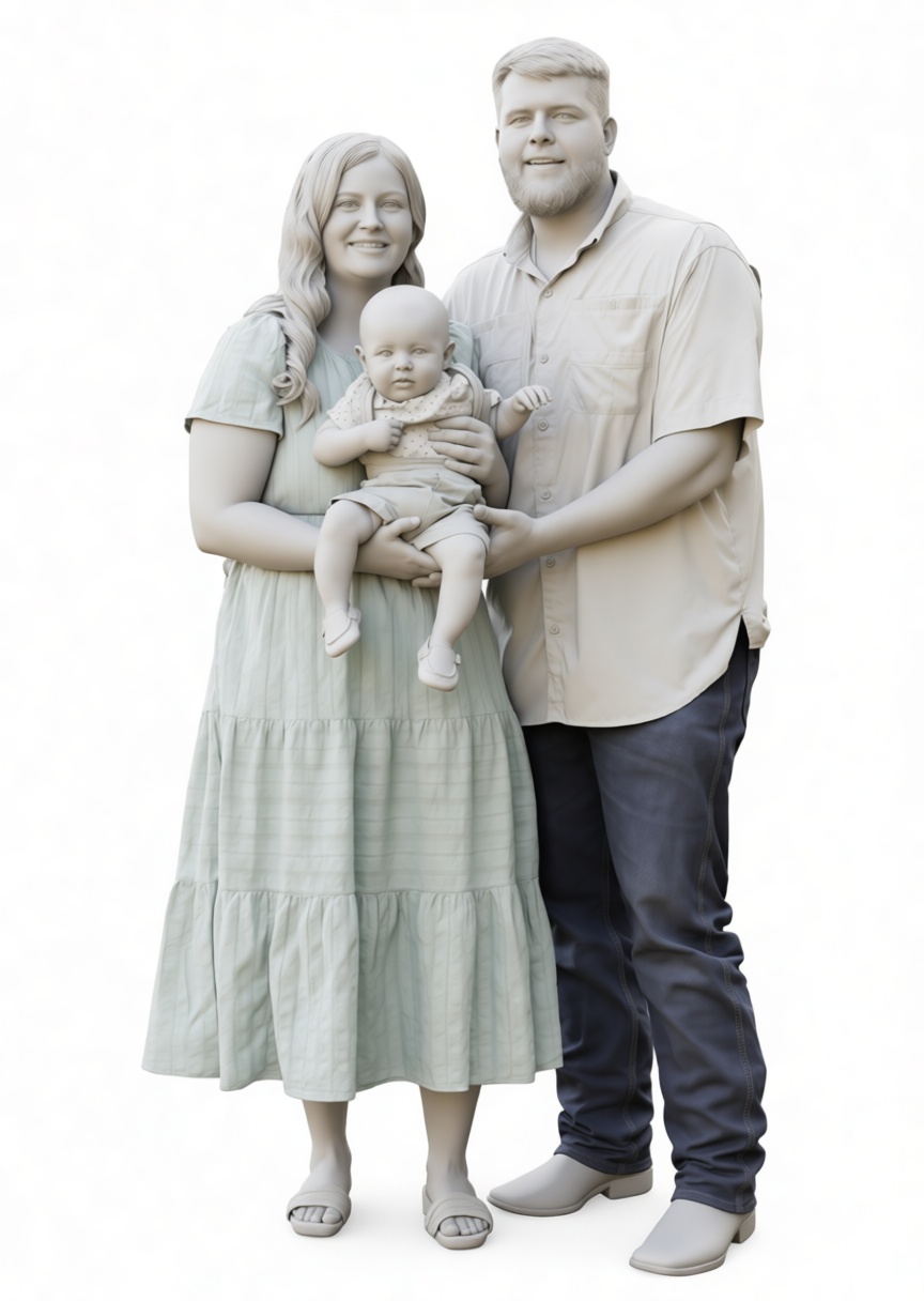 Family Portrait Figurine free 3D printable STL