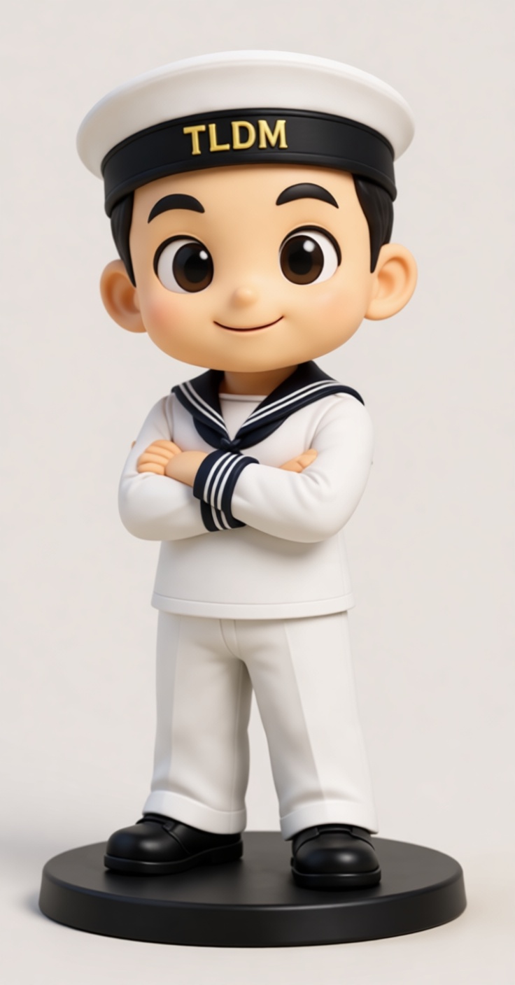 Cute Sailor Boy Figurine free 3D printable STL