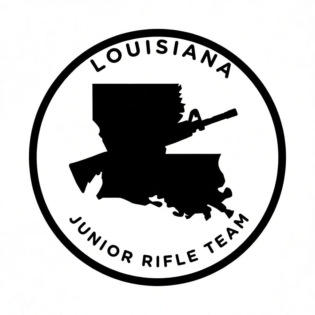 Louisiana Junior Rifle Emblem free 3D printable STL