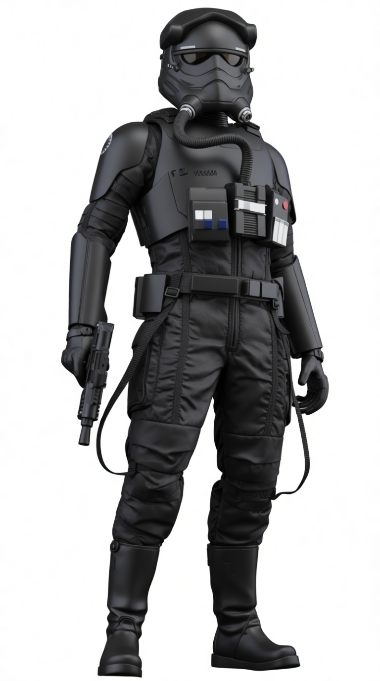 Star Wars TIE Fighter Pilot Figurine free 3D printable STL