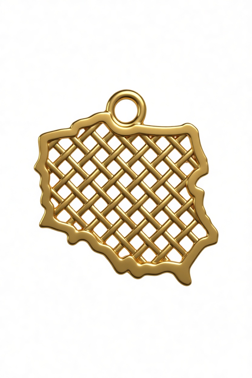 Poland Map Pendant free 3D printable STL
