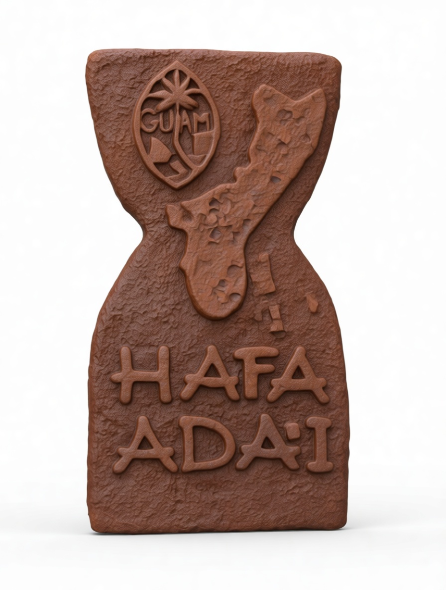 Guam Hafa Adai Plaque free 3D printable STL