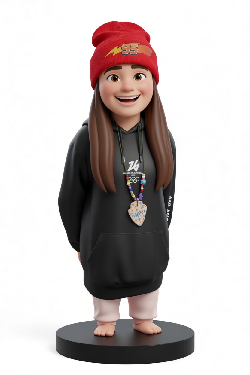 Cute Girl Figurine free 3D printable STL