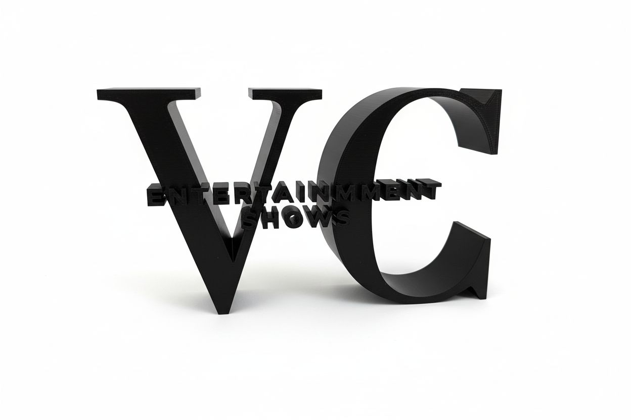 VC Entertainment Logo Model free 3D printable STL