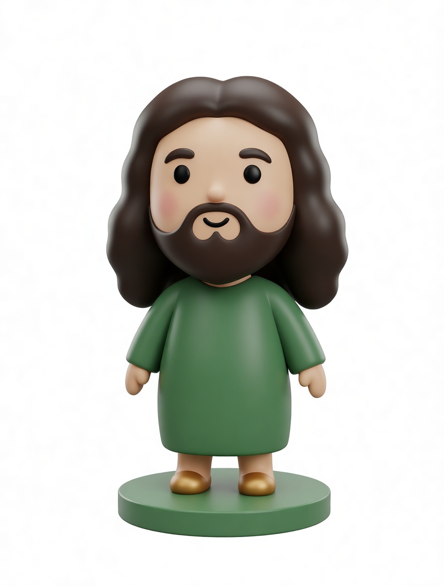 Jesus Figurine free 3D printable STL