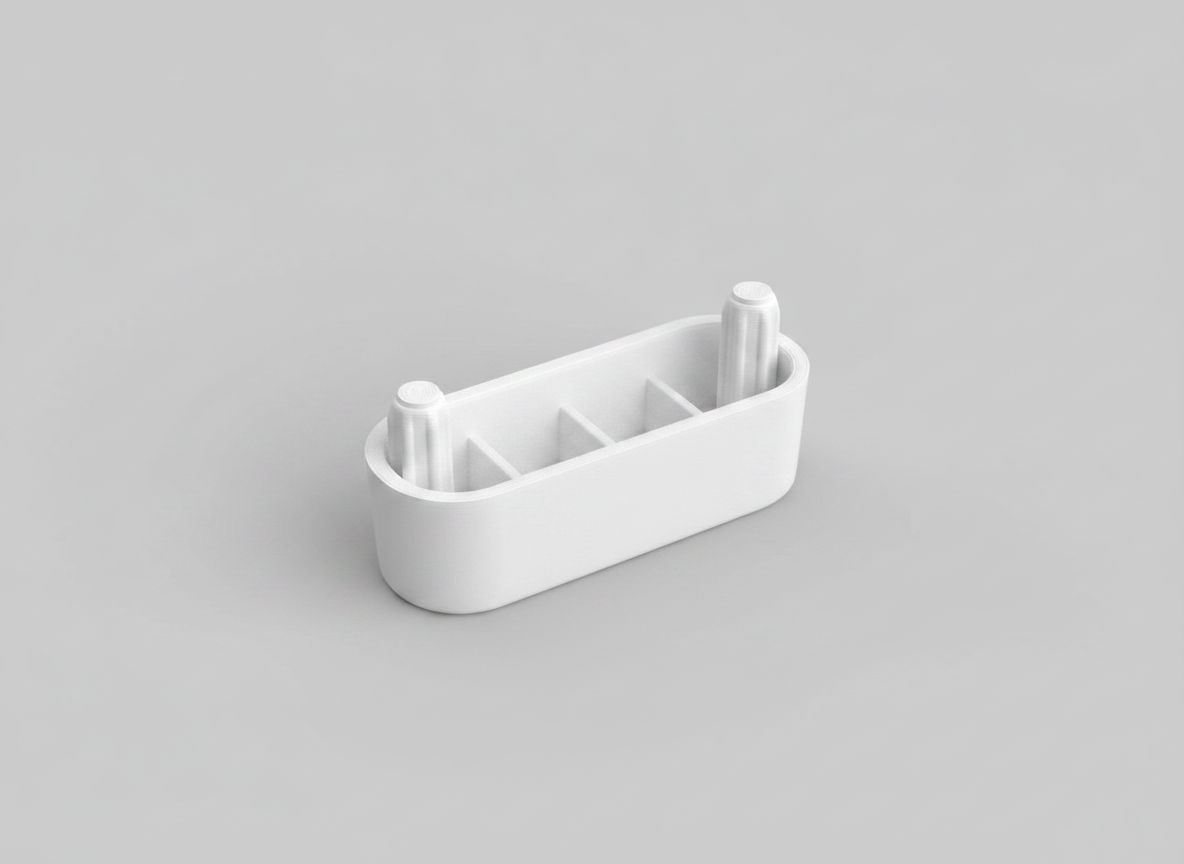 Rectangular Cable Clip free 3D printable STL