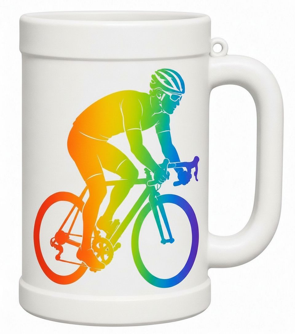 Road Cyclist Figurine free 3D printable STL
