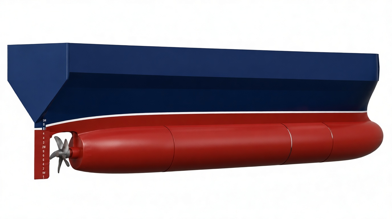 Cargo Ship Hull Model free 3D printable STL