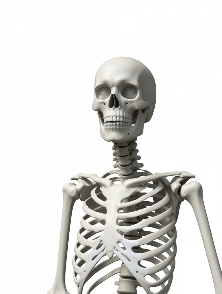 Human Skeleton Model free 3D printable STL