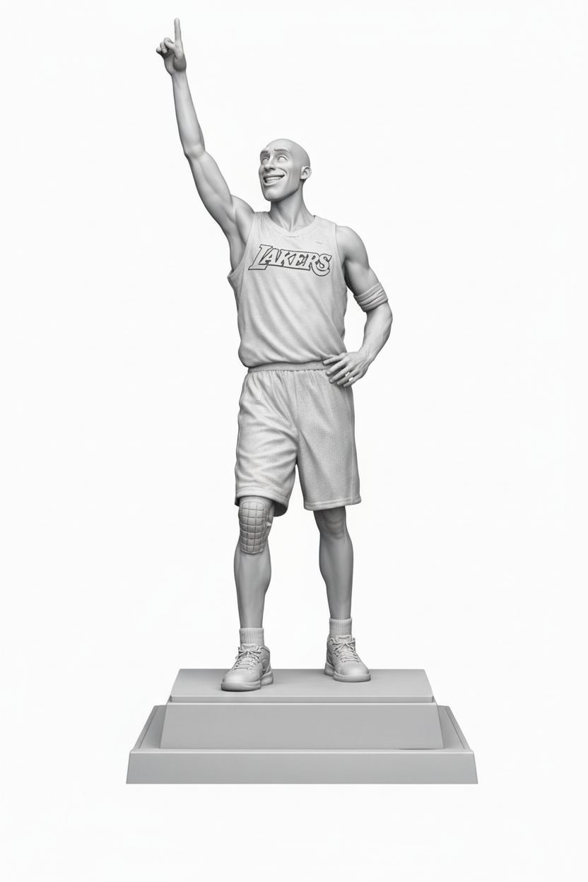 Space Jam Tazz Basketball Figurine free 3D printable STL
