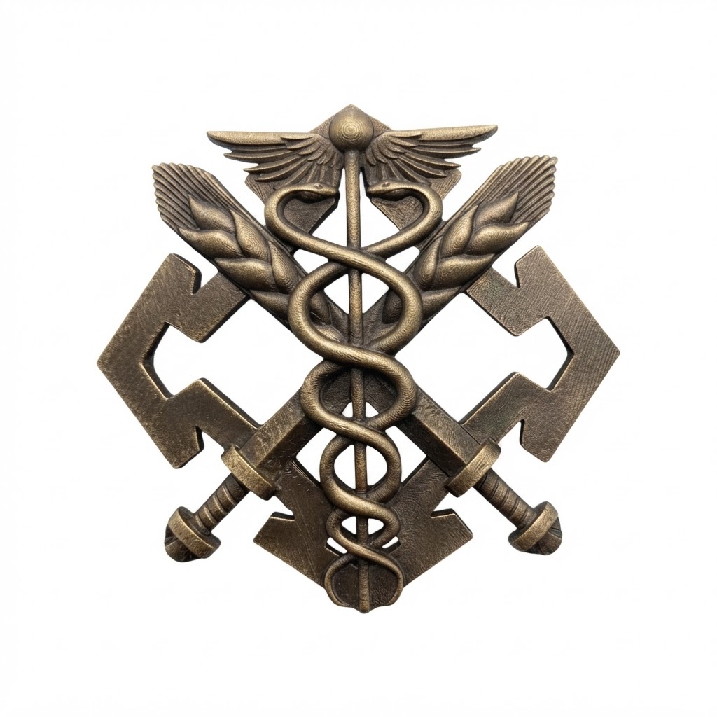 Medical Technician Badge free 3D printable STL