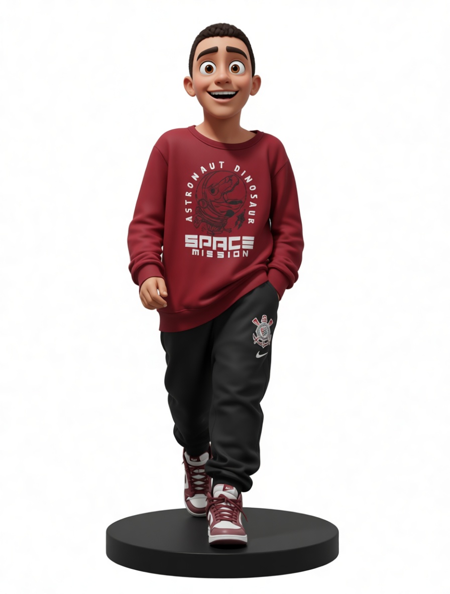 Casual Boy Figurine free 3D printable STL