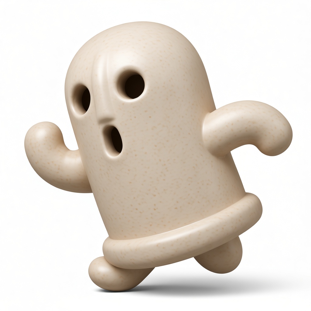 Shiny Ghost Figurine free 3D printable STL