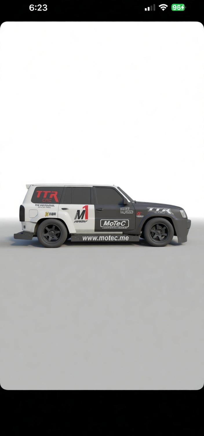 Nissan Patrol 4x4 Model free 3D printable STL
