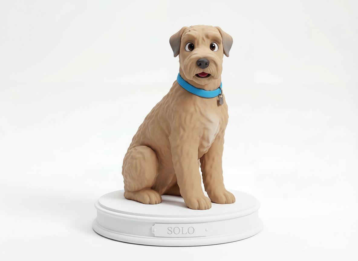 Adorable Dog Figurine free 3D printable STL