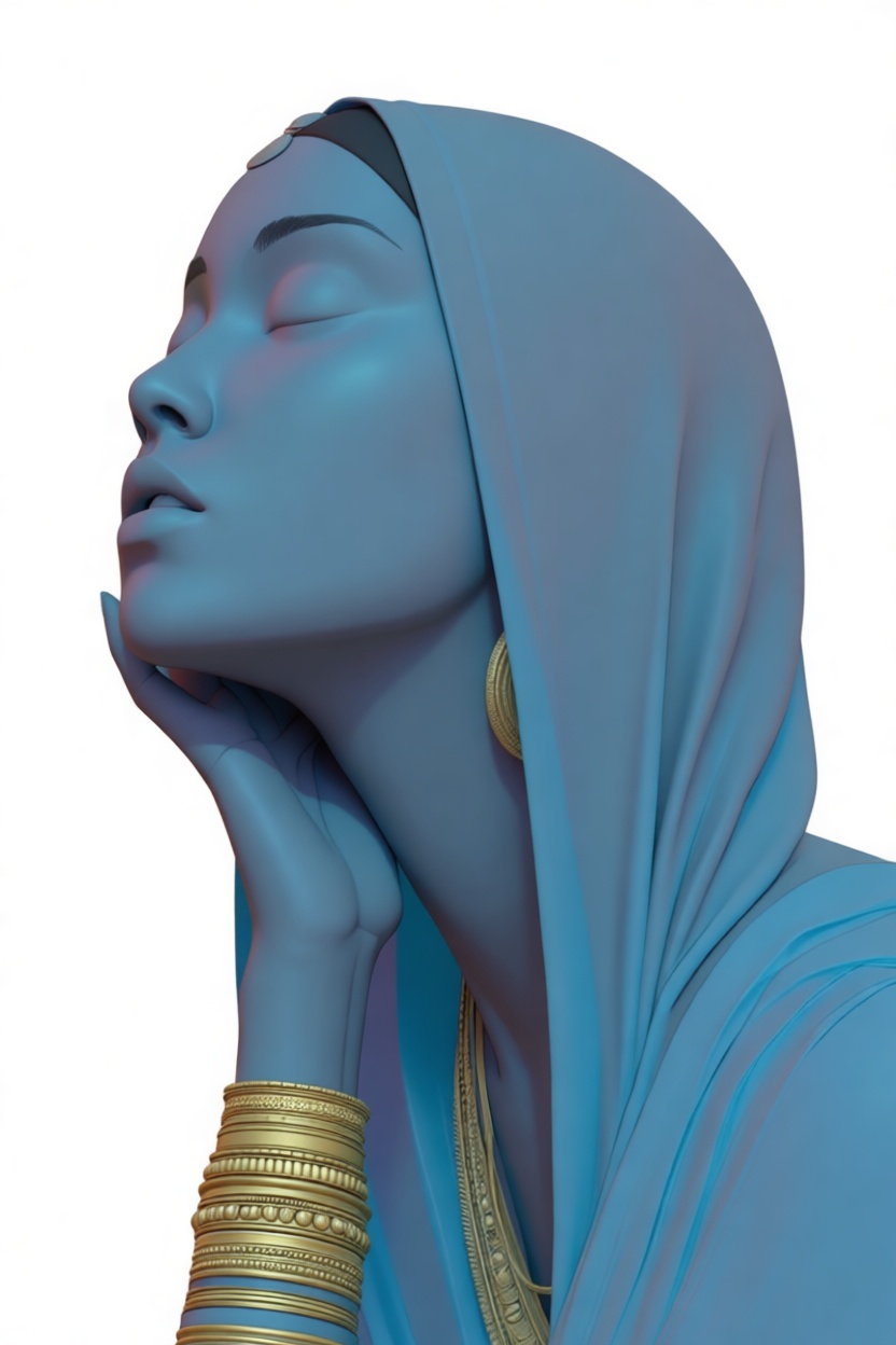 Elegant Woman Bust free 3D printable STL