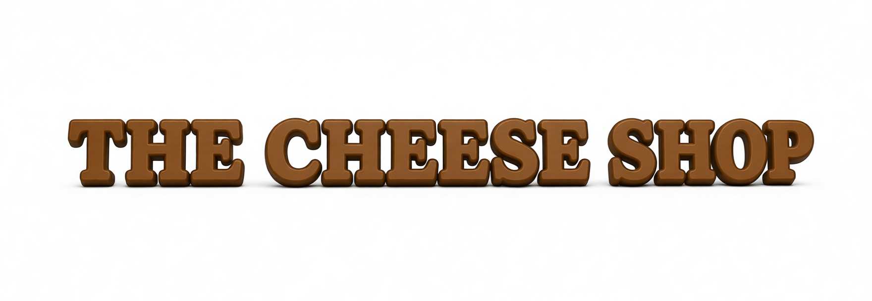 The Cheese Shop Sign free 3D printable STL