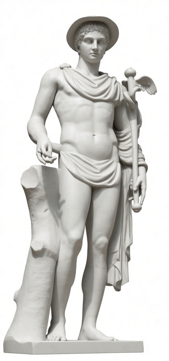 Hermes Statue free 3D printable STL