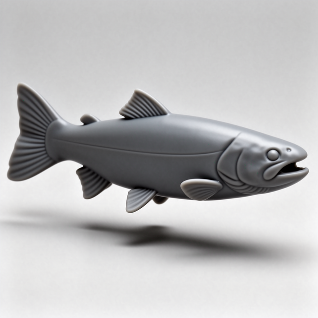Trout Fish Figurine free 3D printable STL