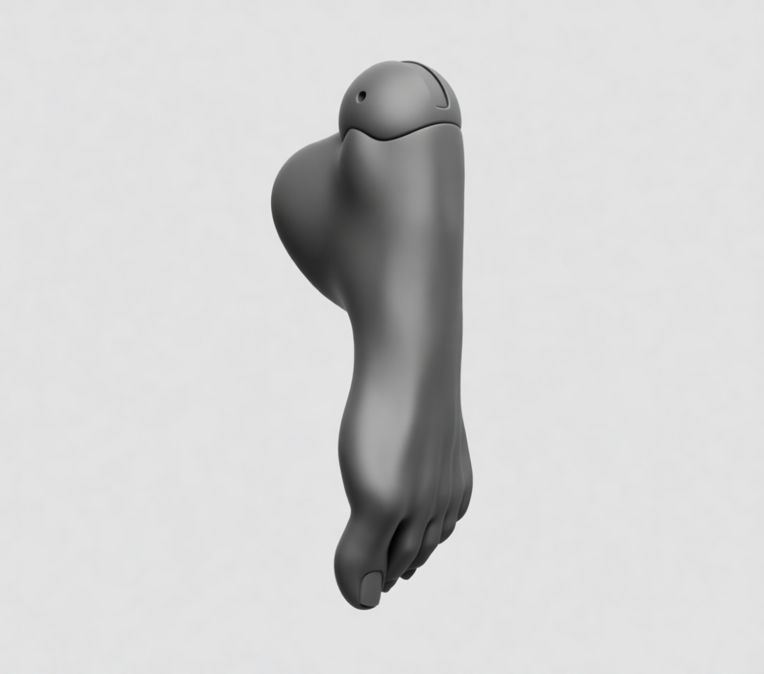 Human Foot Model free 3D printable STL