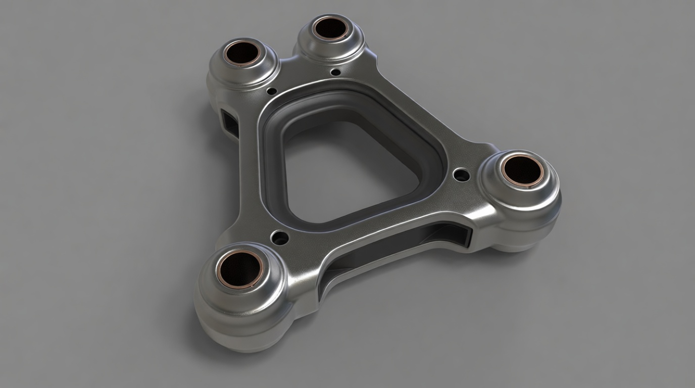 Triangular Suspension Control Arm free 3D printable STL