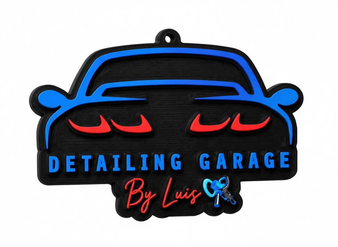 Car Detailing Logo Keychain free 3D printable STL