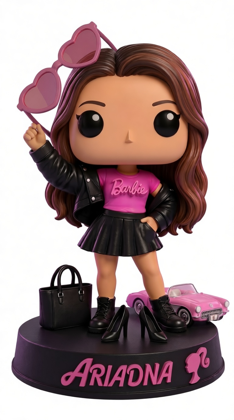 Ariadna Barbie Figurine free 3D printable STL