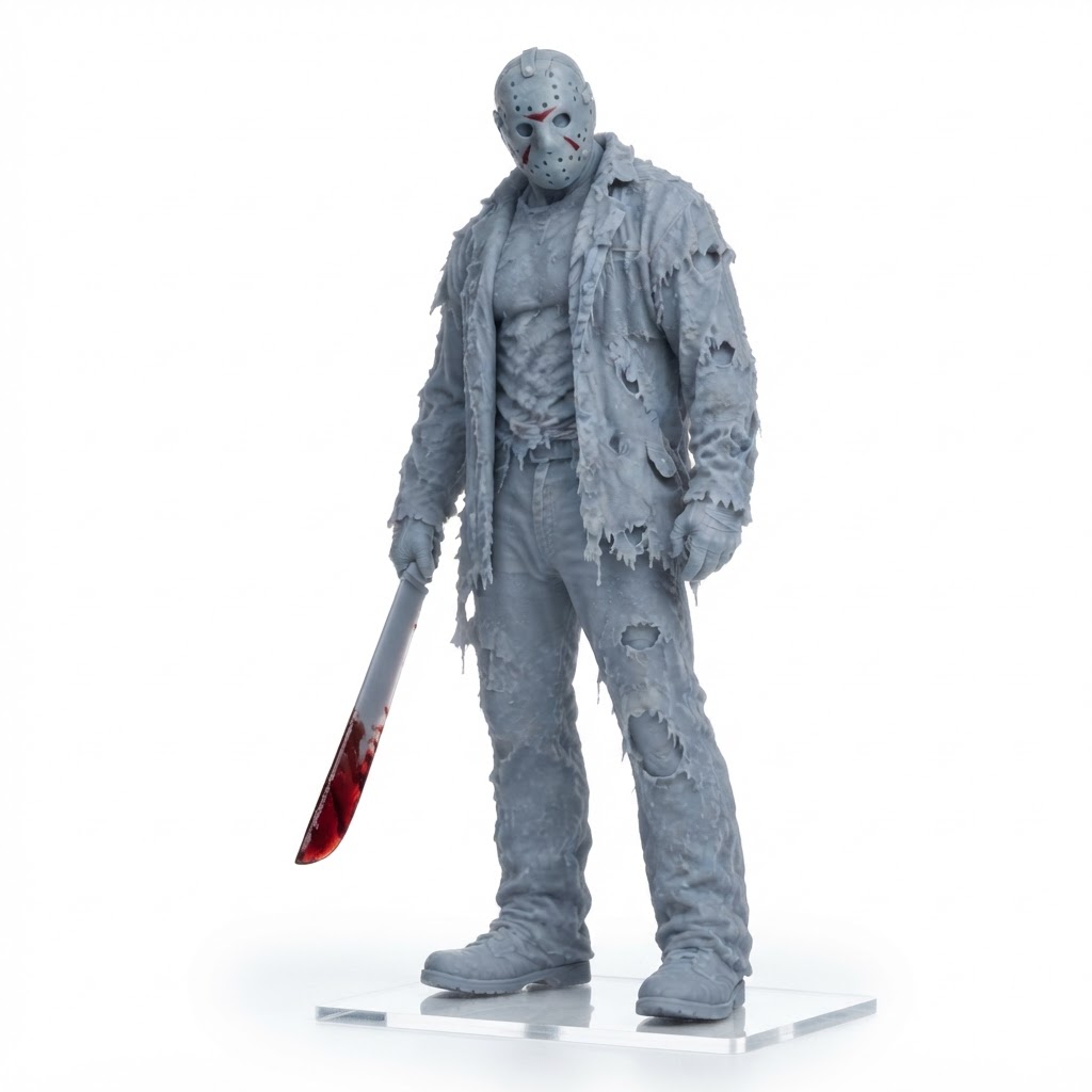 Jason Voorhees Figurine free 3D printable STL
