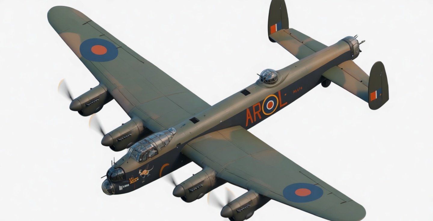 Avro Lancaster Model free 3D printable STL