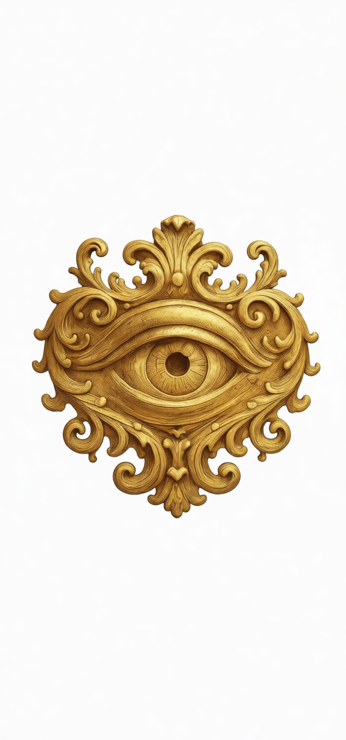 Ornate Eye Wall Plaque free 3D printable STL