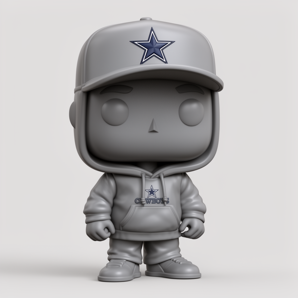 Dallas Cowboys Funko Pop free 3D printable STL