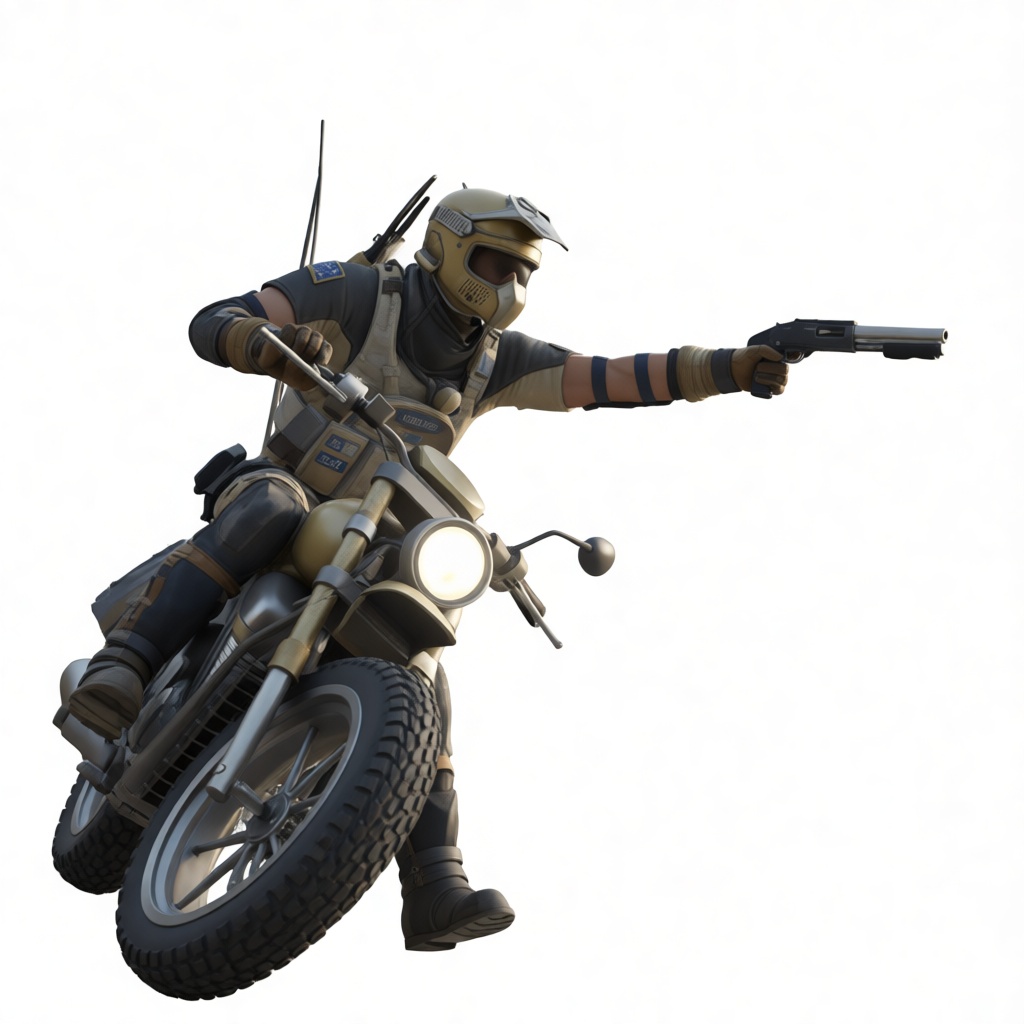 Combat Rider Figurine free 3D printable STL