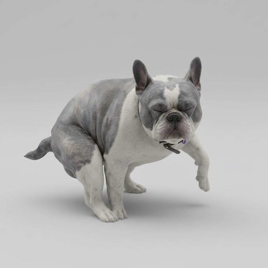 French Bulldog Figurine free 3D printable STL