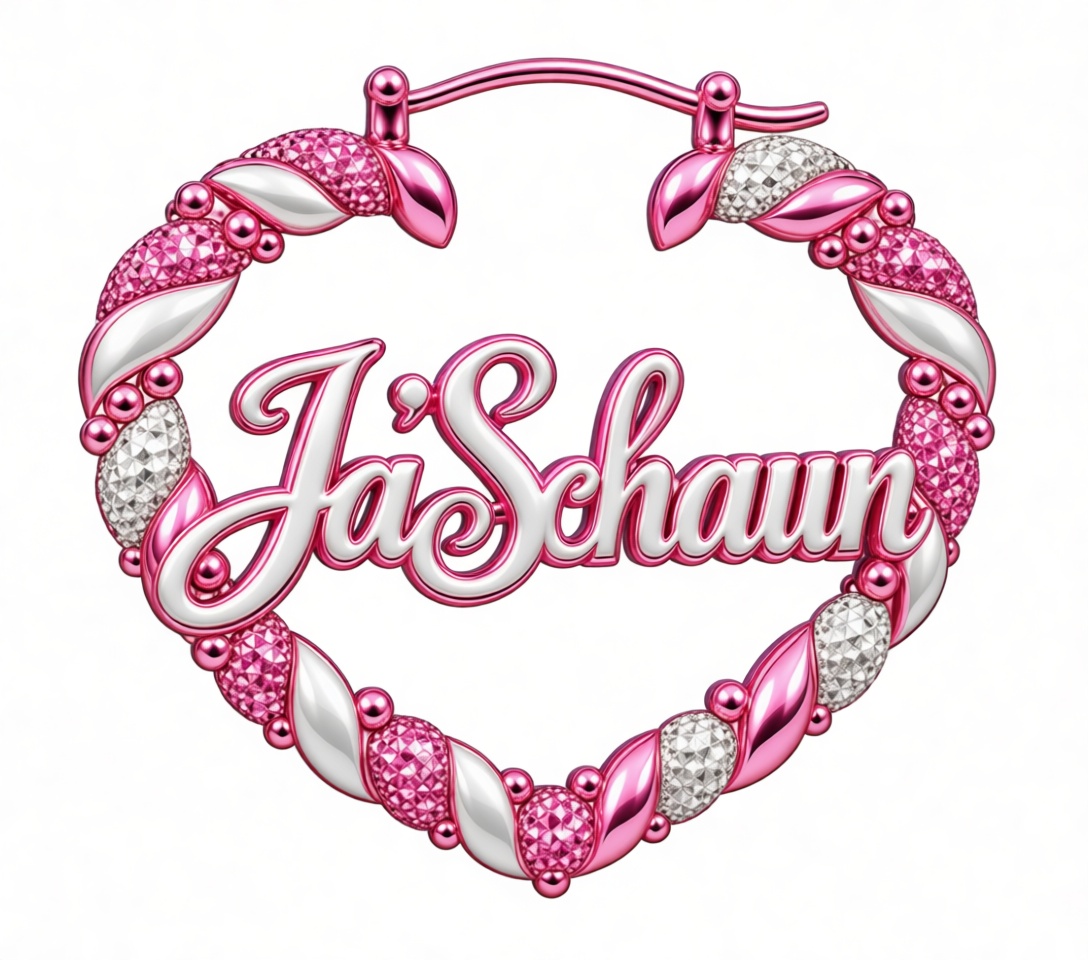Ja'Schaun Name Pendant free 3D printable STL