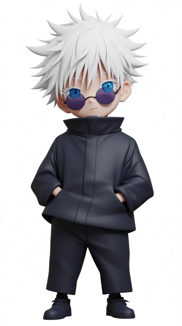 Satoru Gojo Figurine - Free 3D Printable STL File