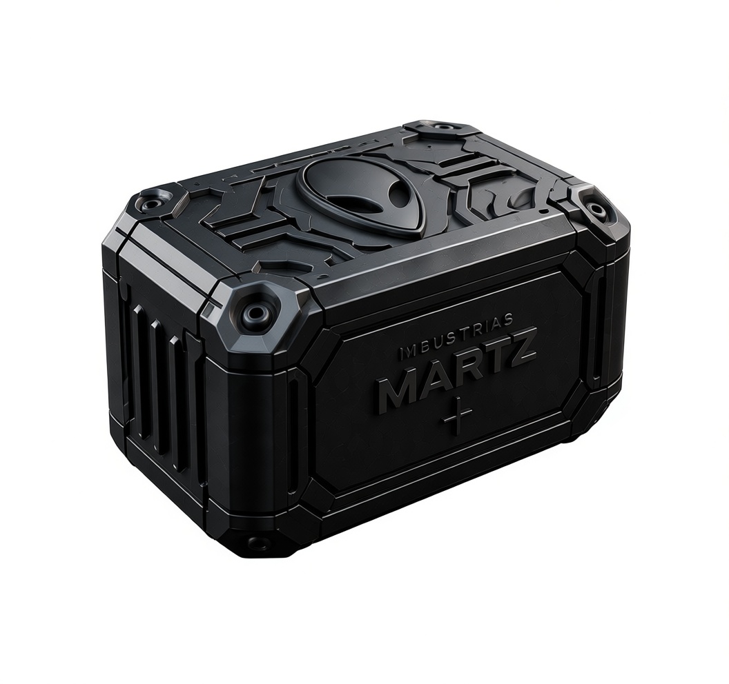 Industrial Futuristic Box free 3D printable STL