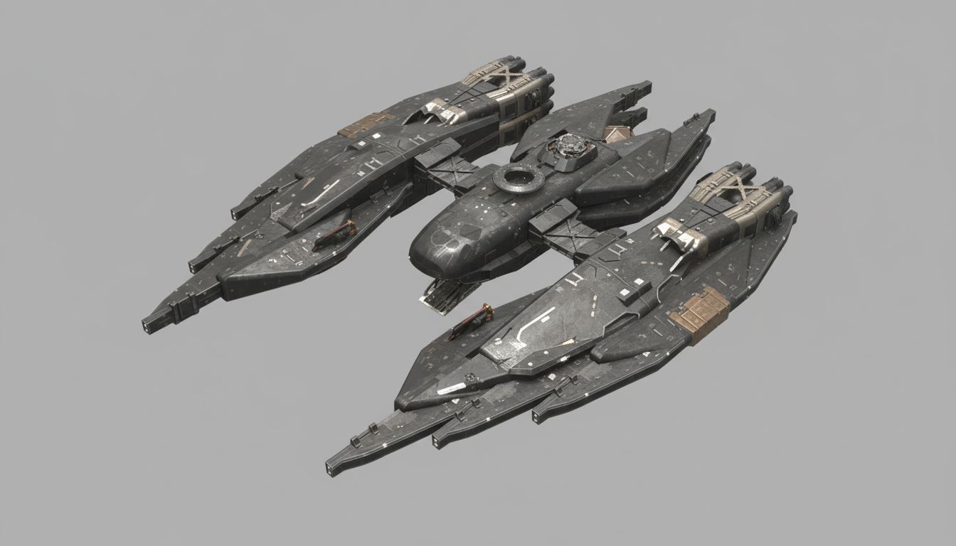 Serenity Firefly Ship Model free 3D printable STL