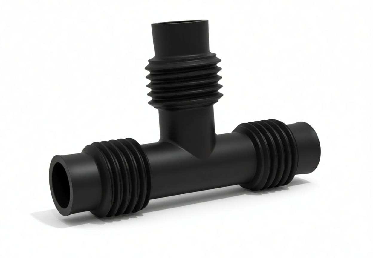 T-Shaped Pipe Connector Model free 3D printable STL
