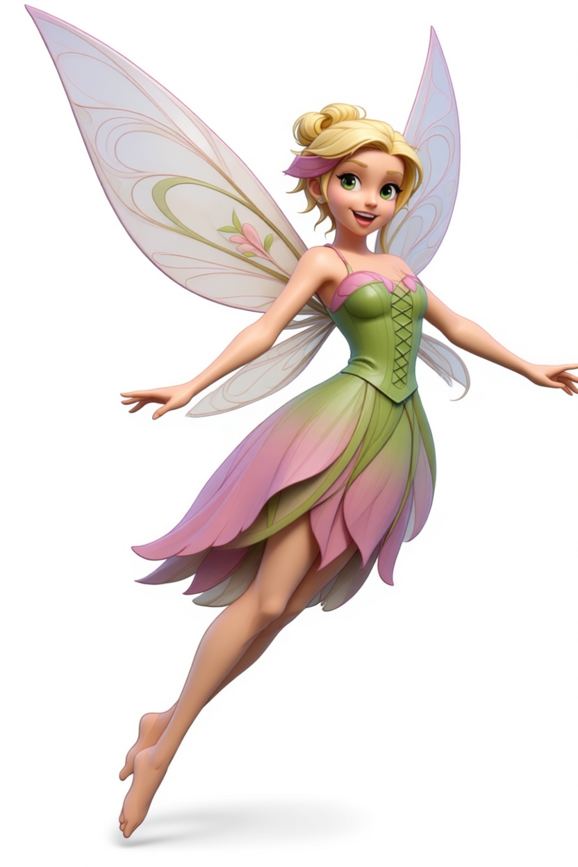 Tinker Bell Fairy Figurine free 3D printable STL
