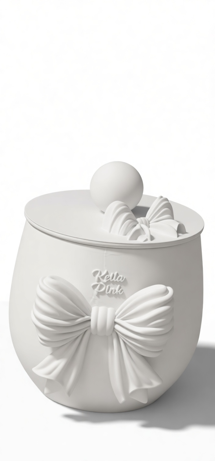 Bow Decorative Jar free 3D printable STL