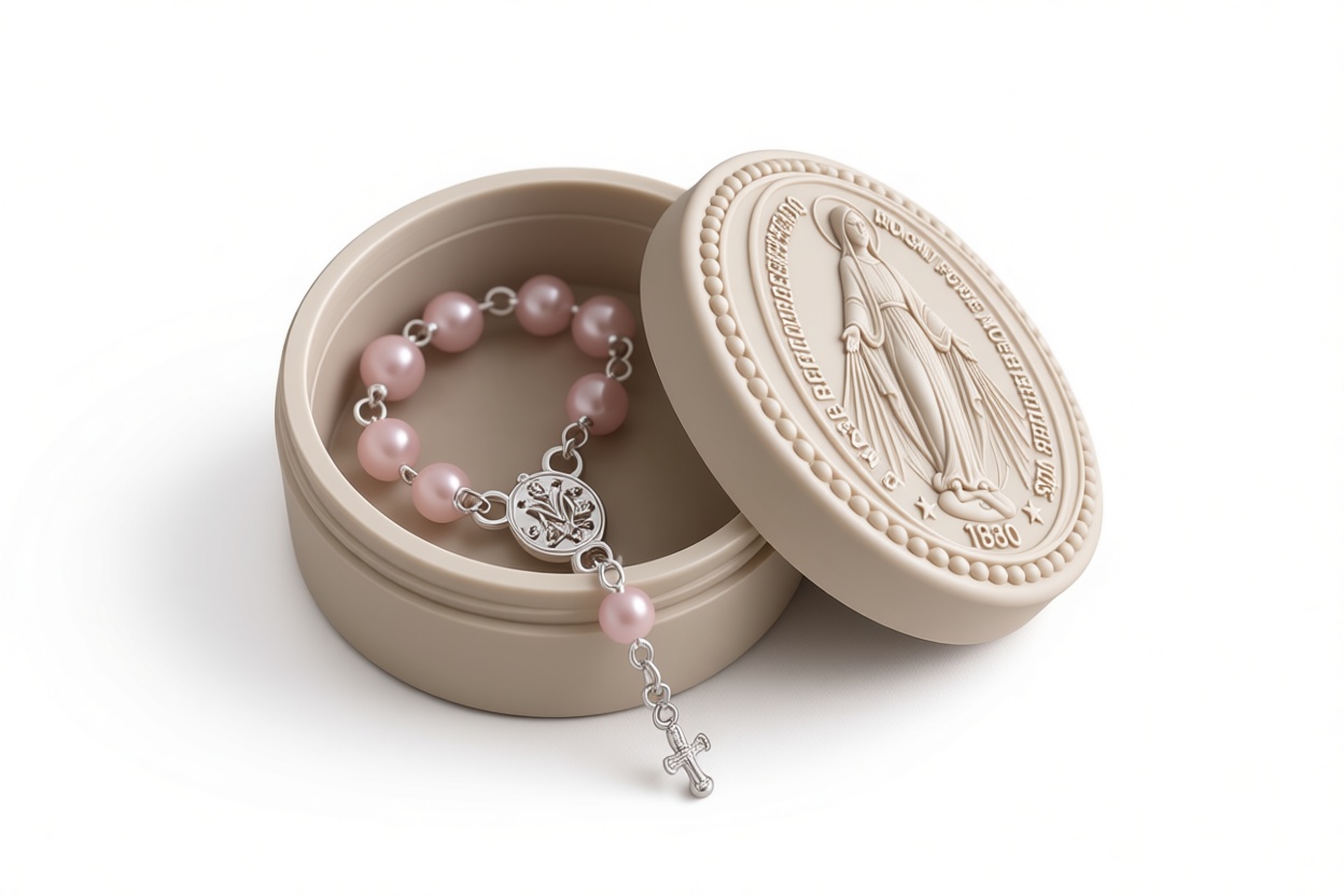 Miraculous Medal Box free 3D printable STL