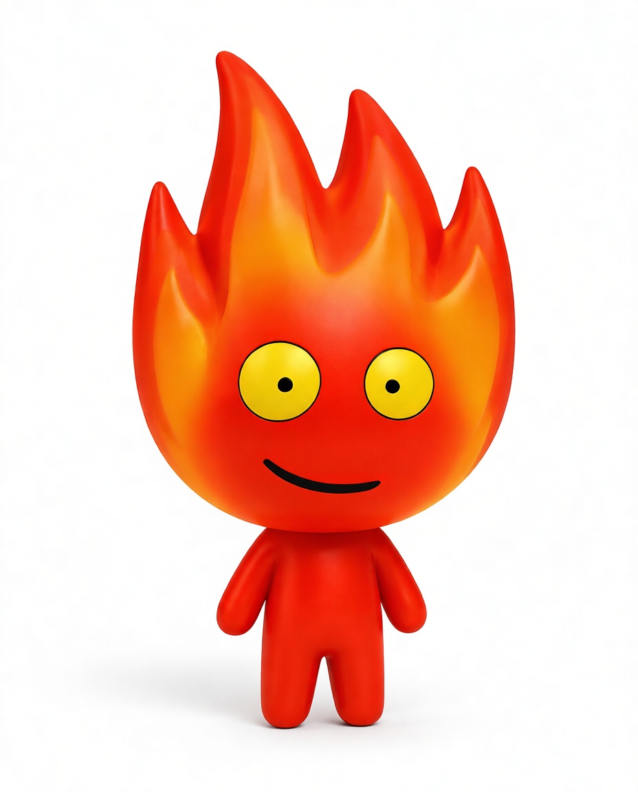 Calcifer Figurine free 3D printable STL
