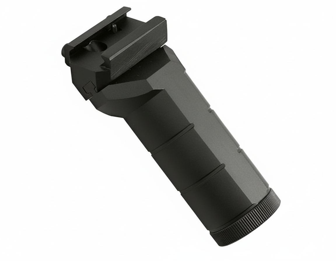 Angled Foregrip Model free 3D printable STL