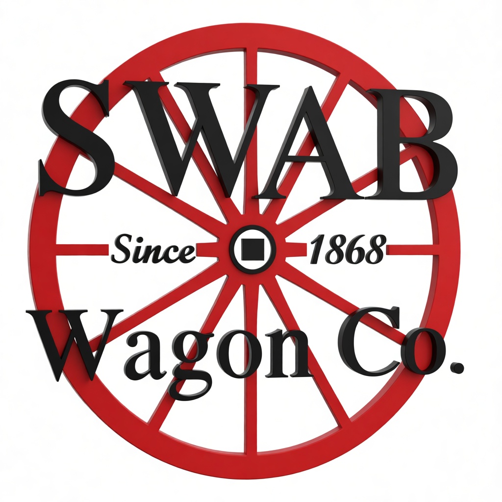 SWAB Wagon Co. Logo free 3D printable STL